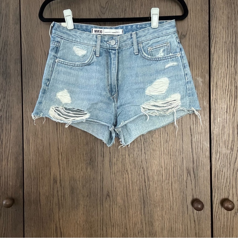 Lovers + Friends Jean shorts